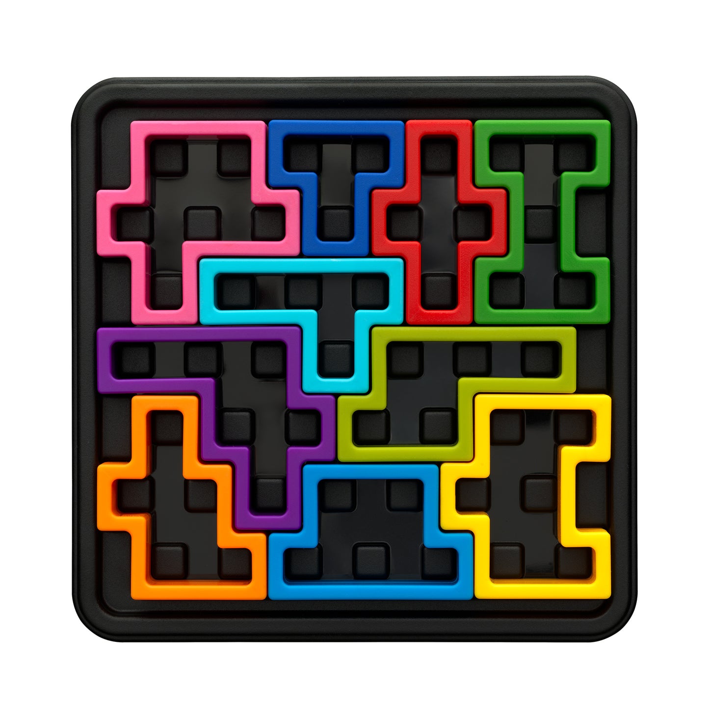 Smart Games - IQ Deluxe - Square, joc de logica cu 120 de provocari, 14+ ani, editie lb. Romana