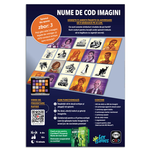 Nume de Cod - Imagini, editia noua