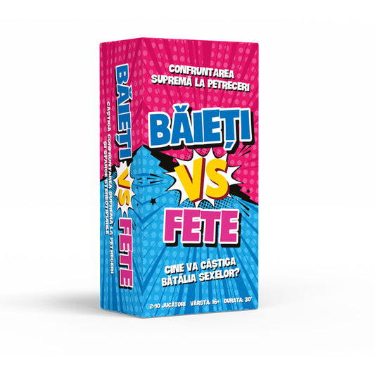 Baieti vs Fete, joc de petrecere, lb. romana