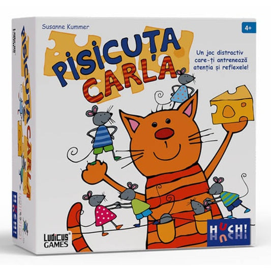 Pisicuta Carla, joc de petrecere pentru copii, 4+ ani, ed.lb.romana