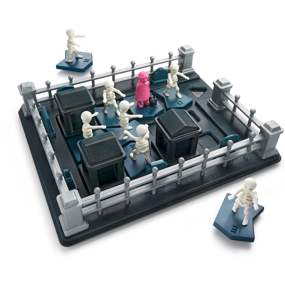Smart Games - Graveyard Shift, joc de logica cu 80 de provocari, 10+ ani, editie lb. romana