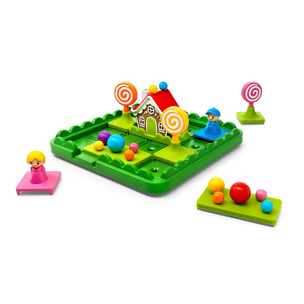 Smart Games - Hansel & Gretel, joc de logica cu 60 de provocari, 5+ ani, editie lb. romana