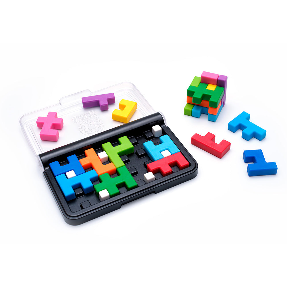 Smart Games - IQ Quub, joc de logica cu 120 de provocari, 6+ ani, editie lb. romana