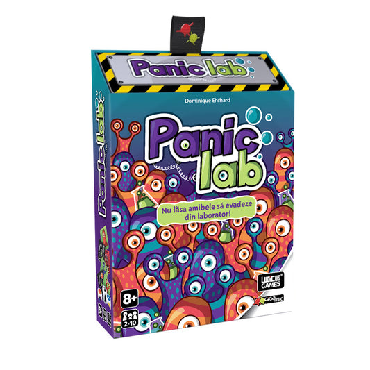 Panic Lab, joc de societate, lb. romana