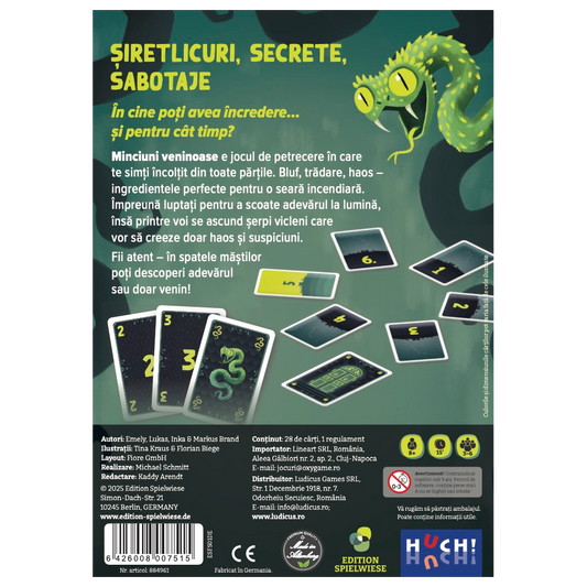 Minciuni veninoase, joc de petrecere, lb.romana