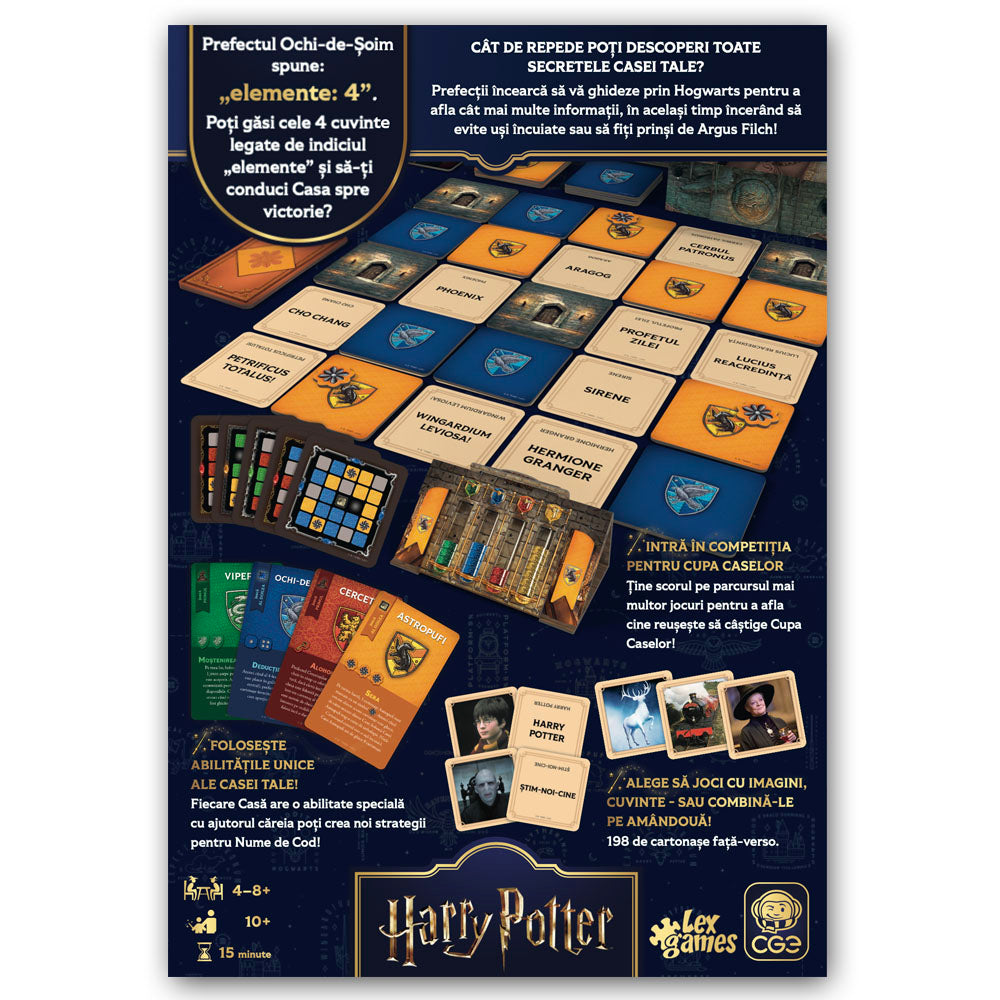 Nume de Cod: Harry Potter - Inapoi la Hogwarts, joc de petrecere, lb. romana