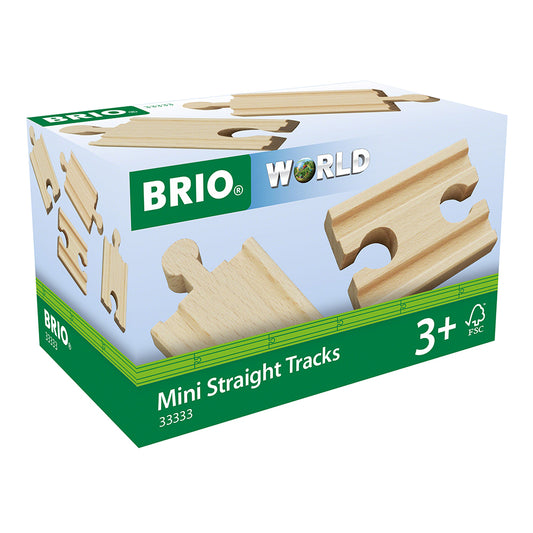 Set de sine mini, drepte pentru trenulete BRIO, 3+ ani