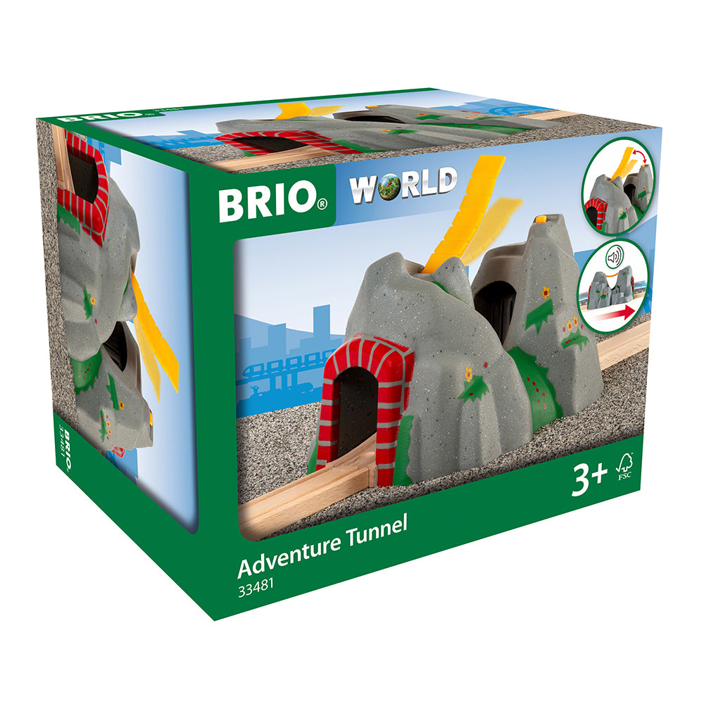 Tunel aventura pentru trenulete BRIO, 3+ ani – LudicusGames