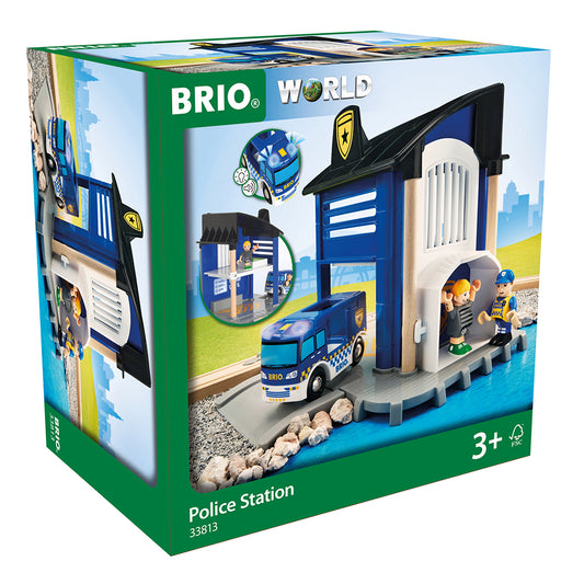 Set sectie de politie BRIO, 3+ ani