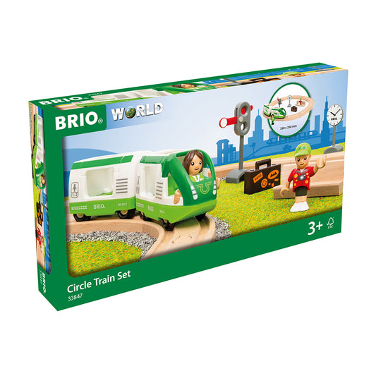 Set trenulet cu sine si figurine + accesorii feroviare - BRIO, 3+ ani