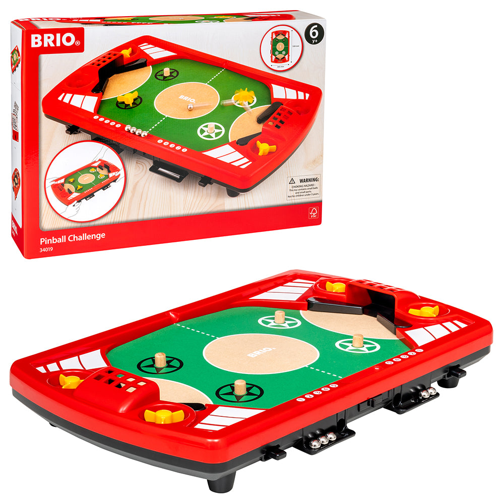 Joc Pinball Pentru 2 Persoane BRIO, 6+ ani