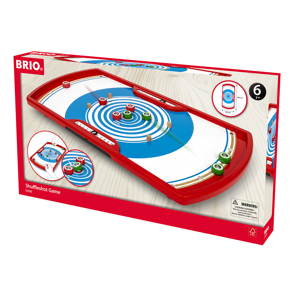 Joc curling - Shuffleshot BRIO, 6+ ani