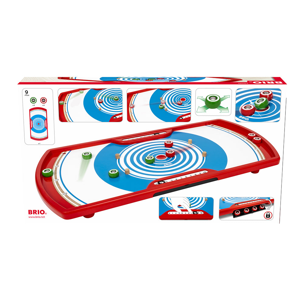 Joc curling - Shuffleshot BRIO, 6+ ani