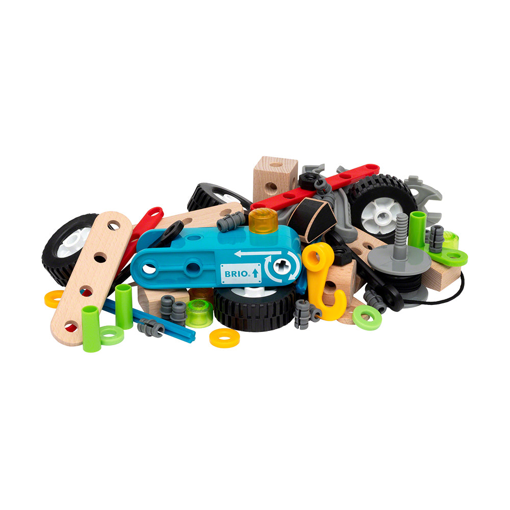 Jucarie set constructie cu motor,  67 piese BRIO, 3+ ani