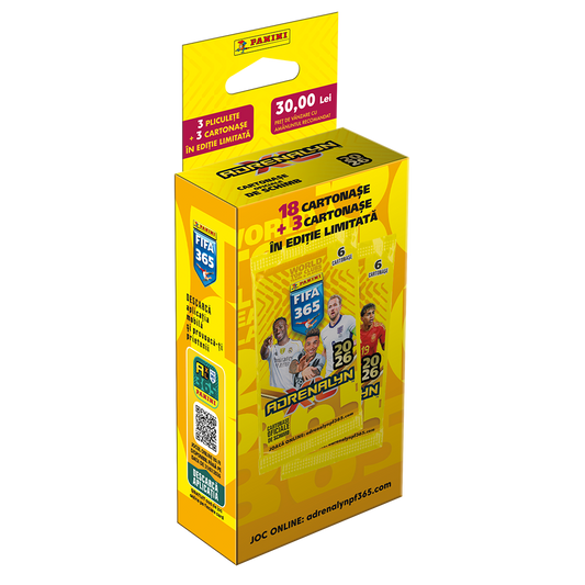 Set de carti Panini FIFA 365 Adrenalyn XL 2026 - Ecoblister