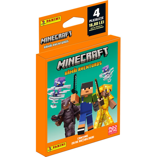 Set de abtibilduri Minecraft - Ecoblister