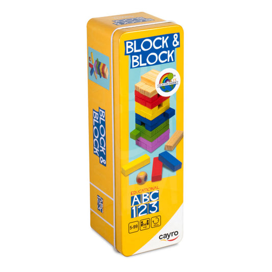 Block & Block cutie metalica, joc de dexteritate