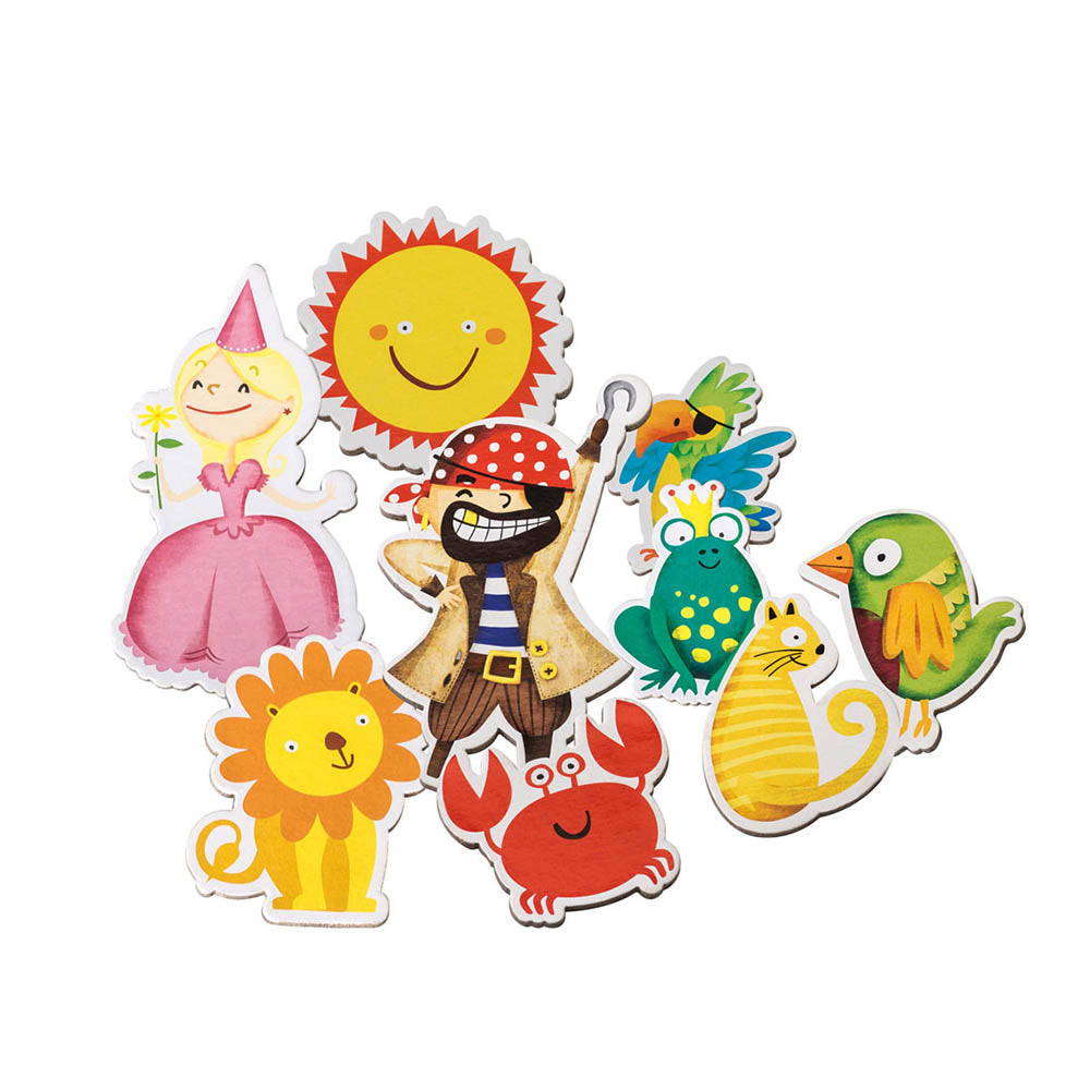Set figurine magnetice pentru copii, 35 Piese – Cayro