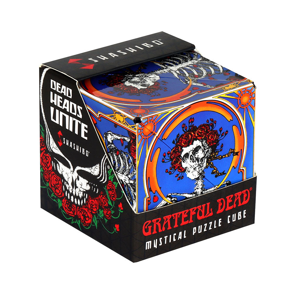 Shashibo Skull and Roses – Cubul Transformabil Craniul si Trandafirii