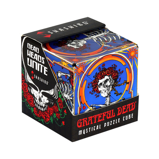 Shashibo Skull and Roses – Cubul Transformabil Craniul si Trandafirii