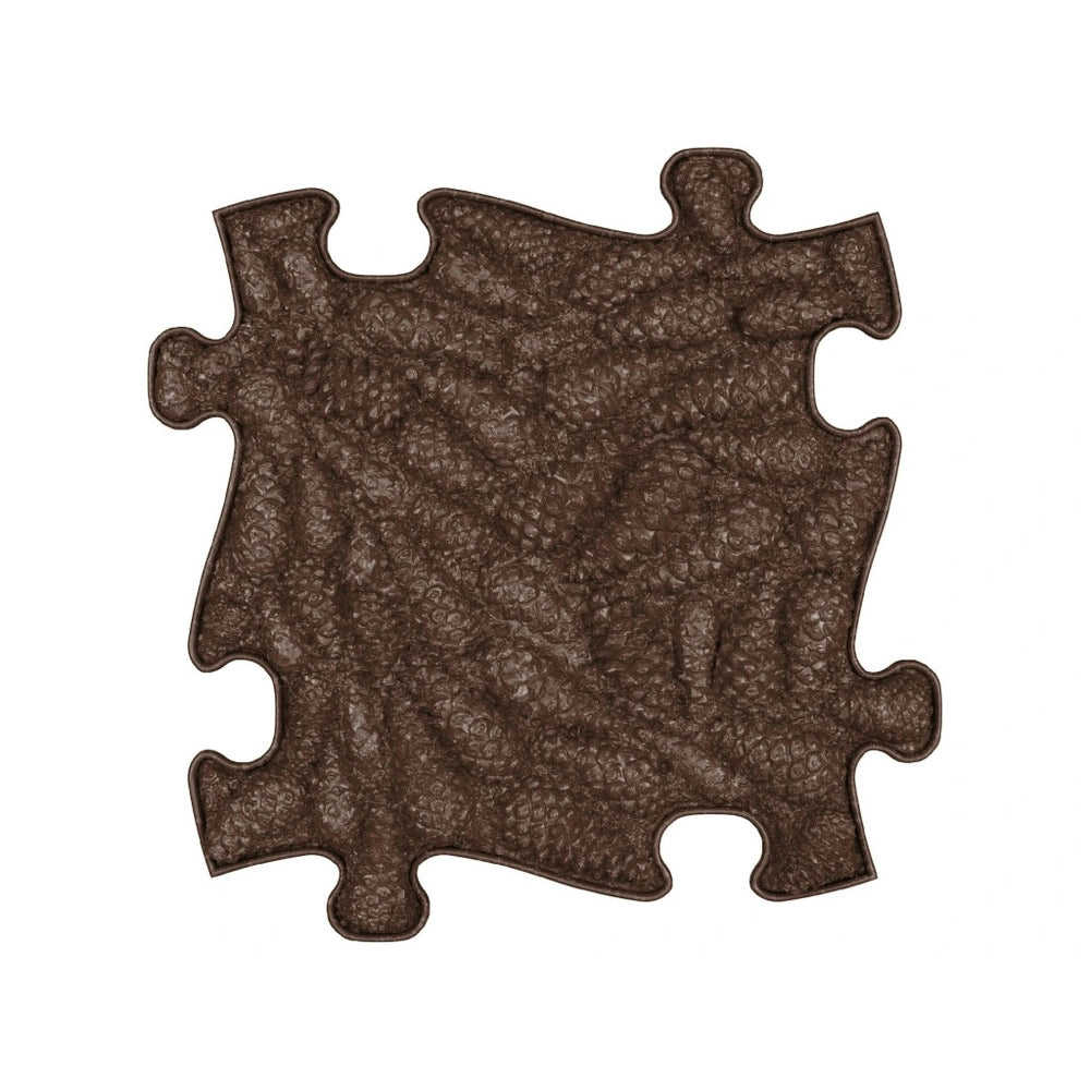 Set covorase ortopedice senzoriale Muffik ECO, pentru stimulare tactila, echilibru si dezvoltare motrica, 6 piese, 29.79 x 29.79 cm, 1+ ani