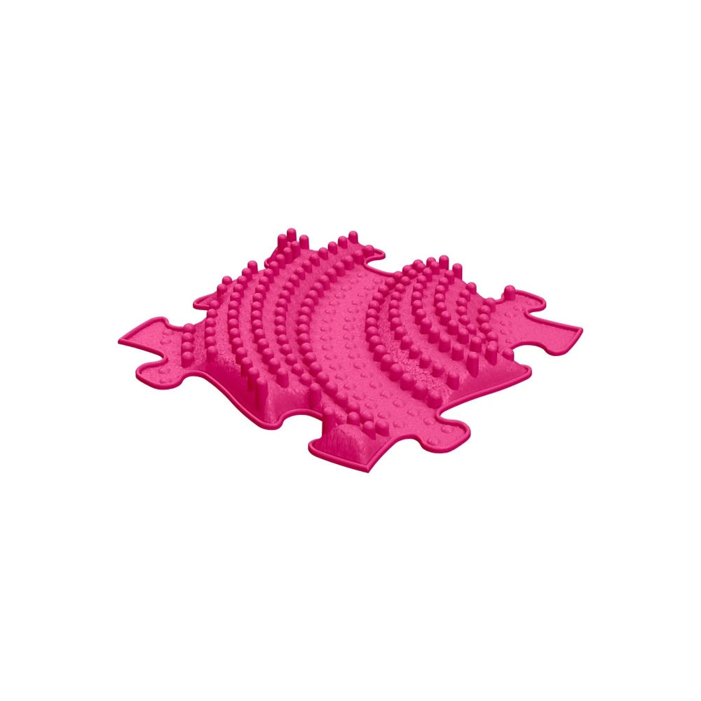 Set covorase ortopedice senzoriale Muffik Think Pink, pentru stimulare tactila, echilibru si dezvoltare motrica, 11 piese, multiple dimensiuni, 1+ ani
