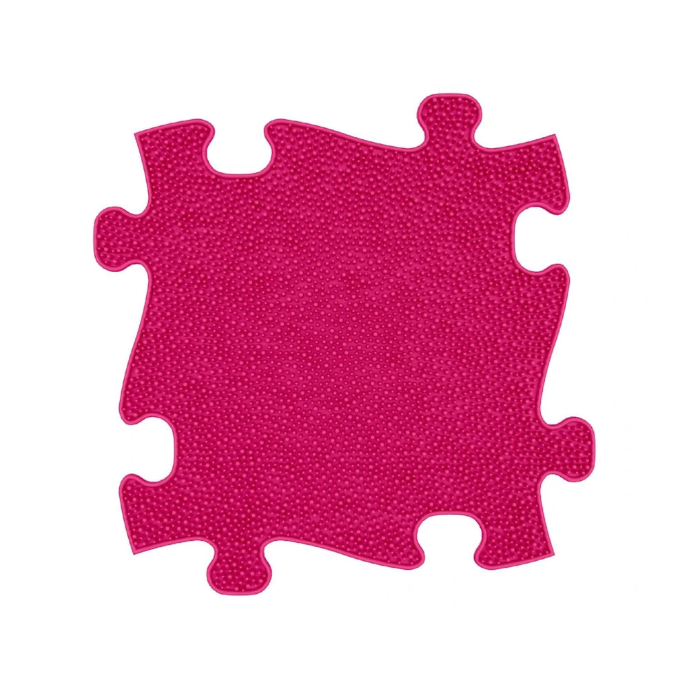 Set covorase ortopedice senzoriale Muffik Think Pink, pentru stimulare tactila, echilibru si dezvoltare motrica, 11 piese, multiple dimensiuni, 1+ ani