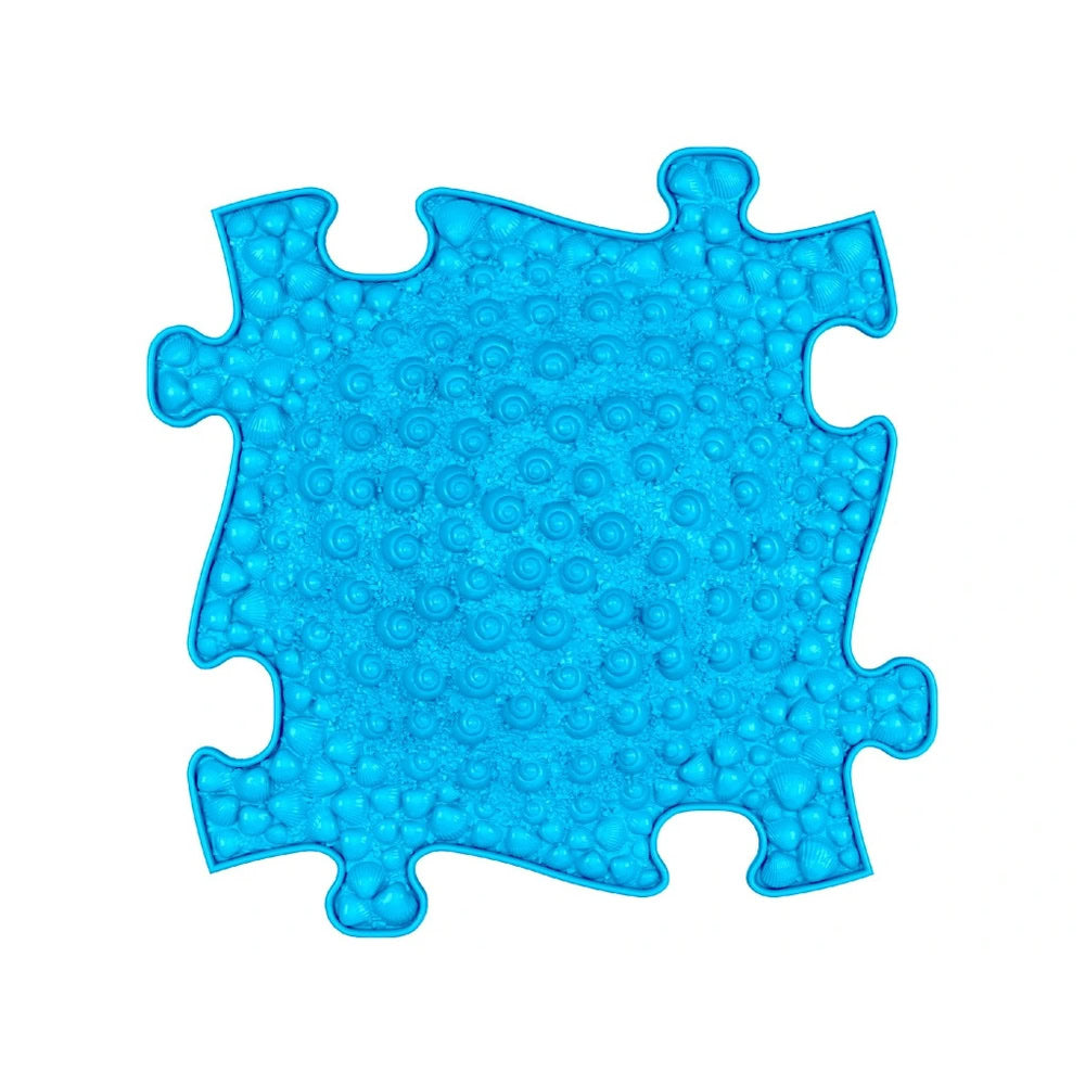 Set covorase ortopedice senzoriale Muffik Tactile Memory Game, joc tactil pentru stimularea memoriei, echilibrului si coordonarii, 12 piese, multiple dimensiuni, 3+ ani