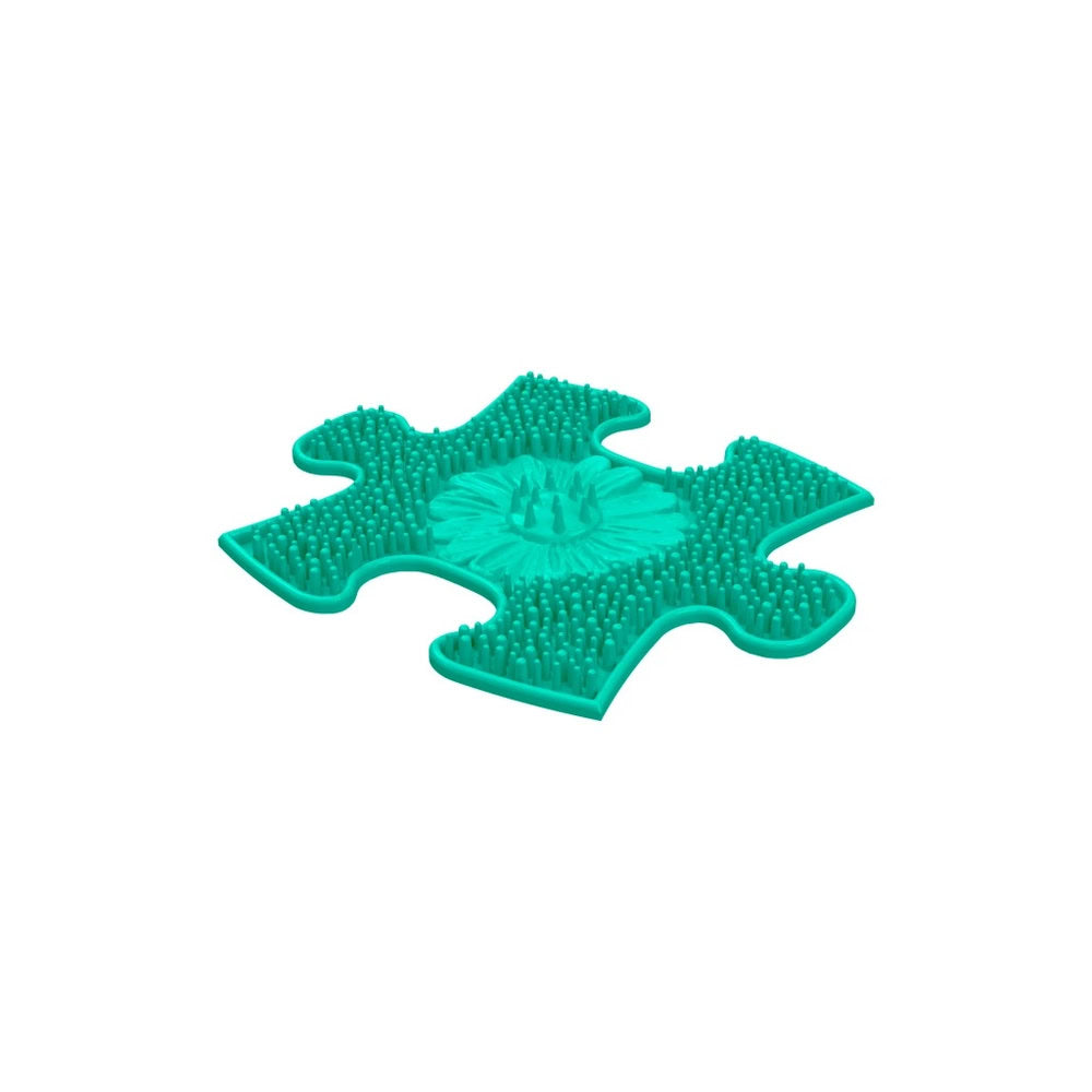 Set covorase ortopedice senzoriale Muffik Tactile Memory Game, joc tactil pentru stimularea memoriei, echilibrului si coordonarii, 12 piese, multiple dimensiuni, 3+ ani