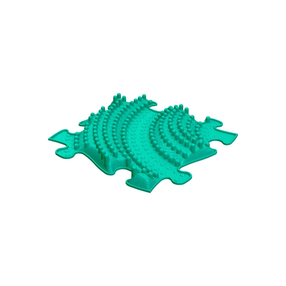 Set covorase ortopedice senzoriale Muffik Rainbow, pentru stimulare tactila, echilibru si dezvoltare motrica, 8 piese, 29.79 x 29.79 cm, 1+ ani