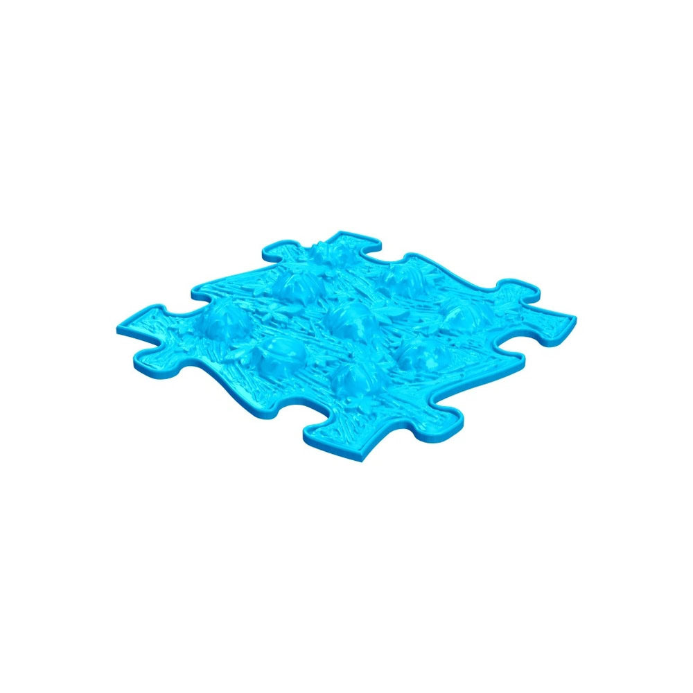 Set covorase ortopedice senzoriale Muffik Rainbow, pentru stimulare tactila, echilibru si dezvoltare motrica, 8 piese, 29.79 x 29.79 cm, 1+ ani