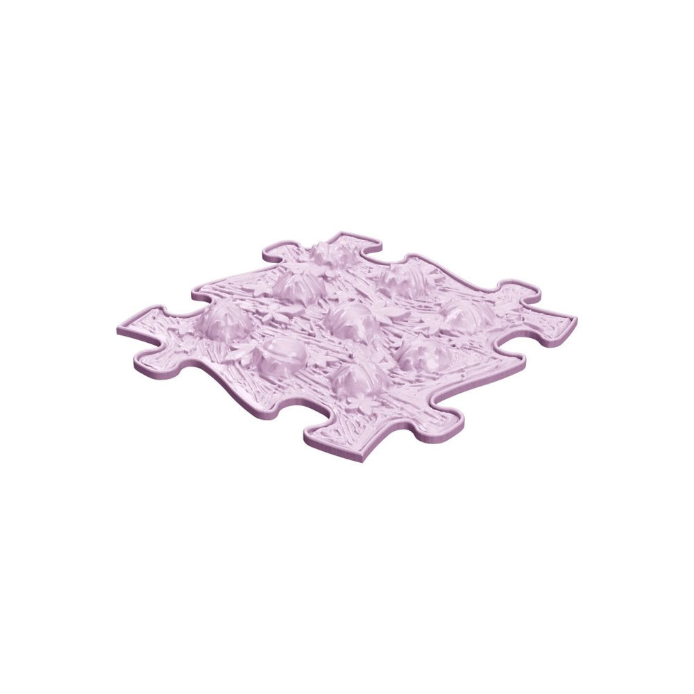 Set covorase ortopedice senzoriale Muffik Medium 1, pentru stimulare tactila, echilibru si dezvoltare motrica, 8 piese, 29.79 x 29.79 cm, 1+ ani
