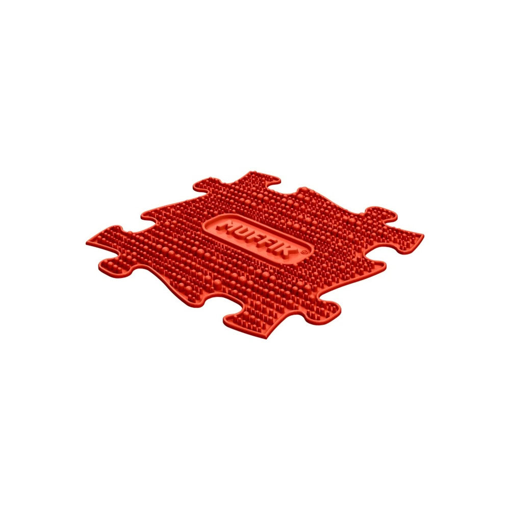 Set covorase ortopedice senzoriale Muffik Medium 1, pentru stimulare tactila, echilibru si dezvoltare motrica, 8 piese, 29.79 x 29.79 cm, 1+ ani