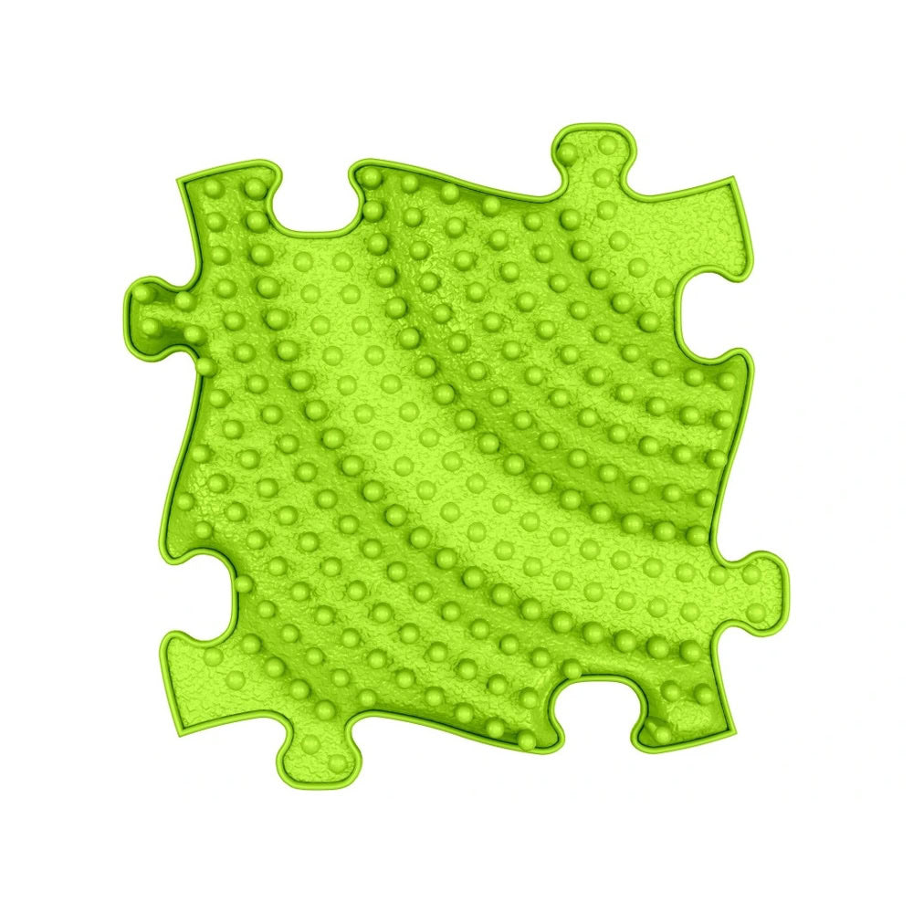 Set covorase ortopedice senzoriale Muffik 3D Addition, pentru echilibru, coordonare si stimulare tactila, 5 piese, 29.79 x 29.79 cm, 1+ ani