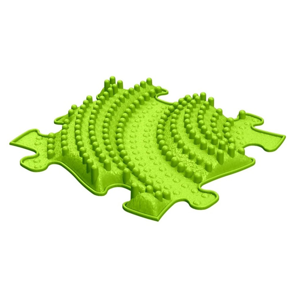 Set covorase ortopedice senzoriale Muffik 3D Addition, pentru echilibru, coordonare si stimulare tactila, 5 piese, 29.79 x 29.79 cm, 1+ ani