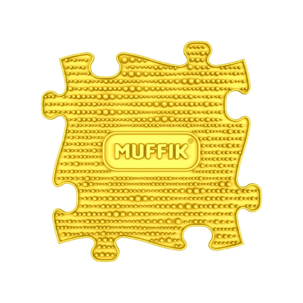 Set covorase ortopedice senzoriale Muffik Medium 2, pentru stimulare tactila, echilibru si dezvoltare motrica, 11 piese, multiple dimensiuni, 1+ ani