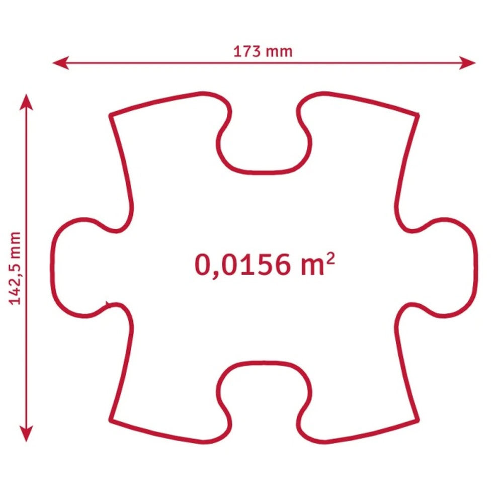 Set covorase ortopedice senzoriale Muffik Medium 2, pentru stimulare tactila, echilibru si dezvoltare motrica, 11 piese, multiple dimensiuni, 1+ ani