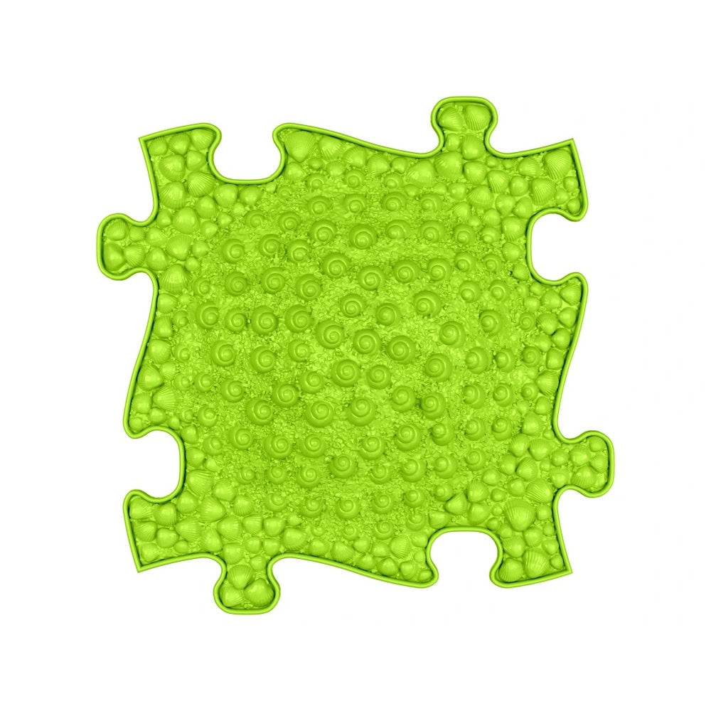 Set covorase ortopedice senzoriale Muffik Baby Pastel, pentru stimulare tactila, echilibru si dezvoltare motrica, 6 piese, 29.79 x 29.79 cm, 1+ ani