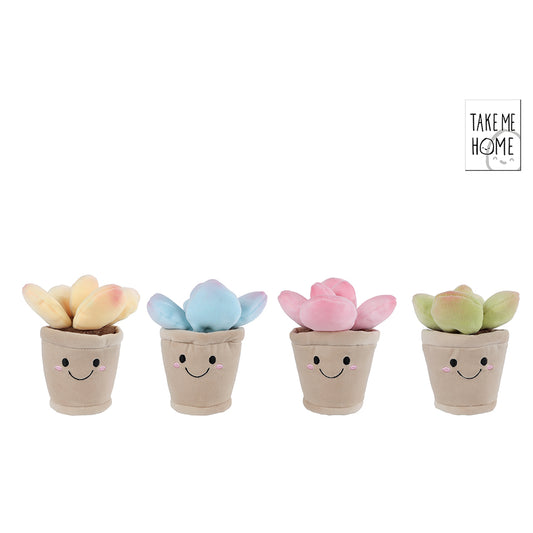 Jucarie de plus –  Suculente in ghiveci, 13 cm