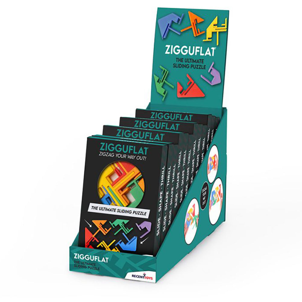 Joc logic Recent Toys - Zigguflat Puzzle