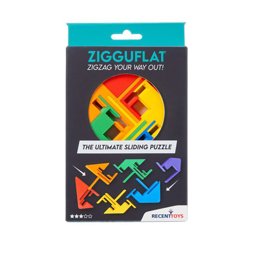 Joc logic Recent Toys - Zigguflat Puzzle