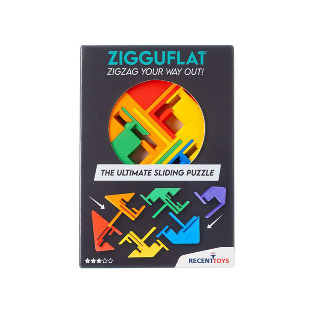 Joc logic Recent Toys - Zigguflat Puzzle