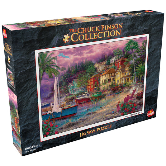Puzzle Chuck Pinson - Malurile aurii, 1000 piese