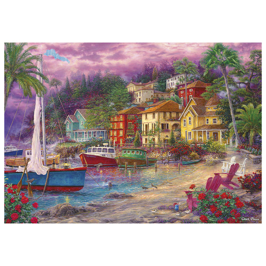 Puzzle Chuck Pinson - Malurile aurii, 1000 piese