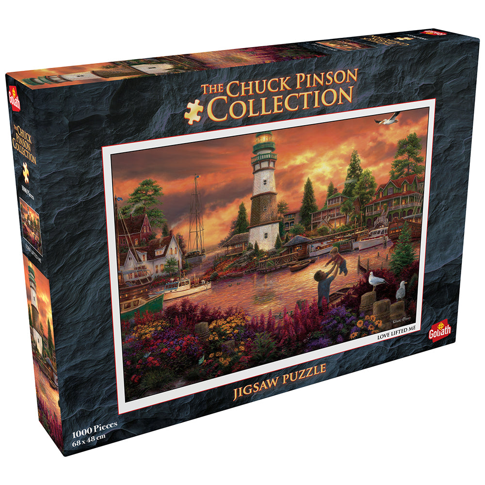 Puzzle Chuck Pinson - Dragoste pana la cer, 1000 piese