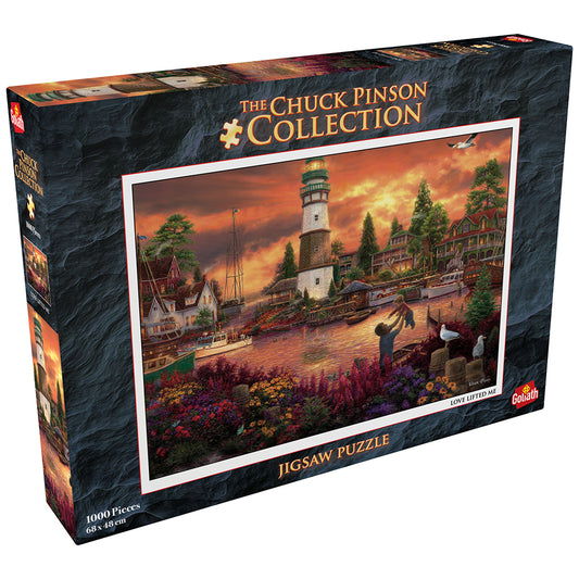 Puzzle Chuck Pinson - Dragoste pana la cer, 1000 piese