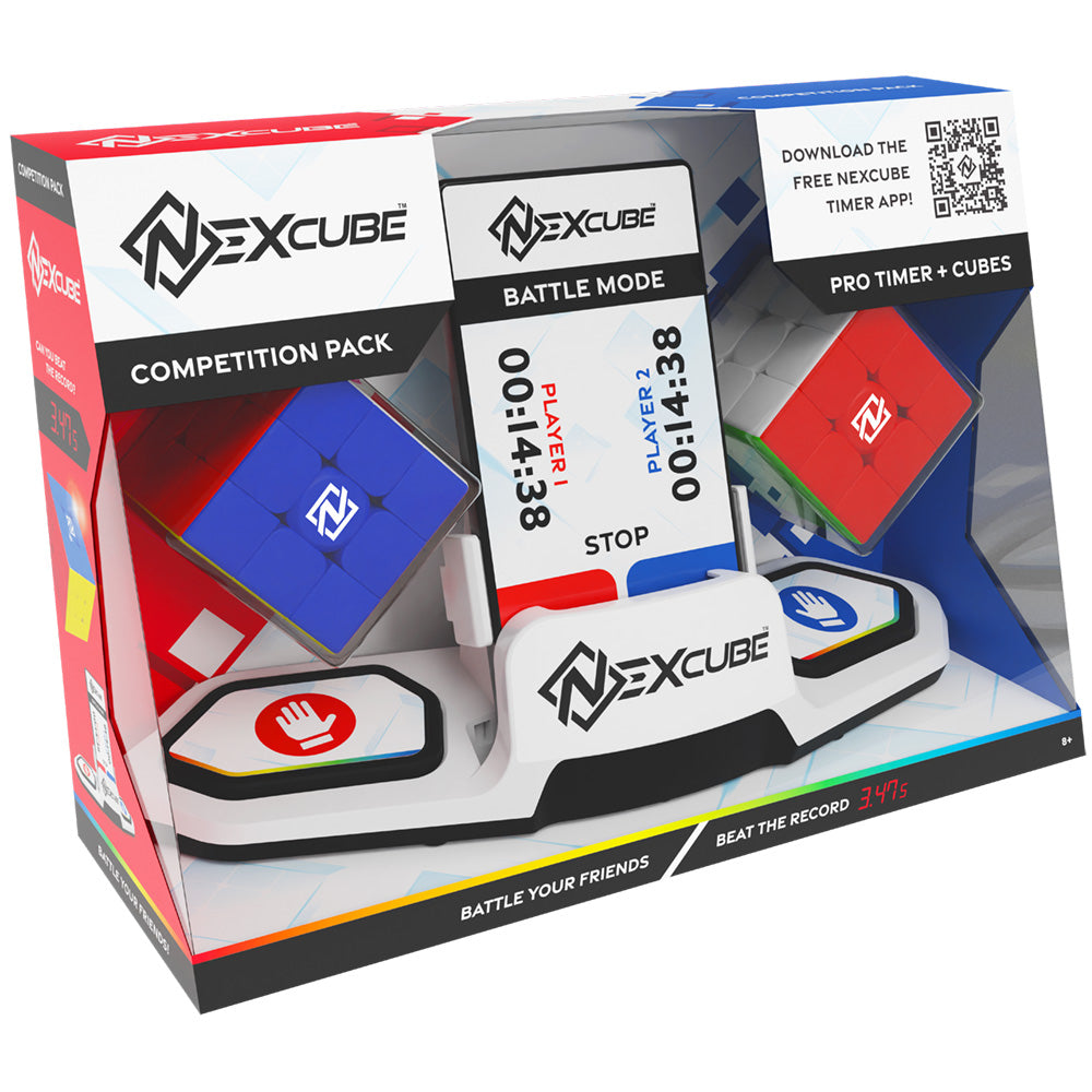 Imagine - Moyu - Nexcube Set Competitional cu 2 cuburi 3x3 si un timer speedcubing inclus