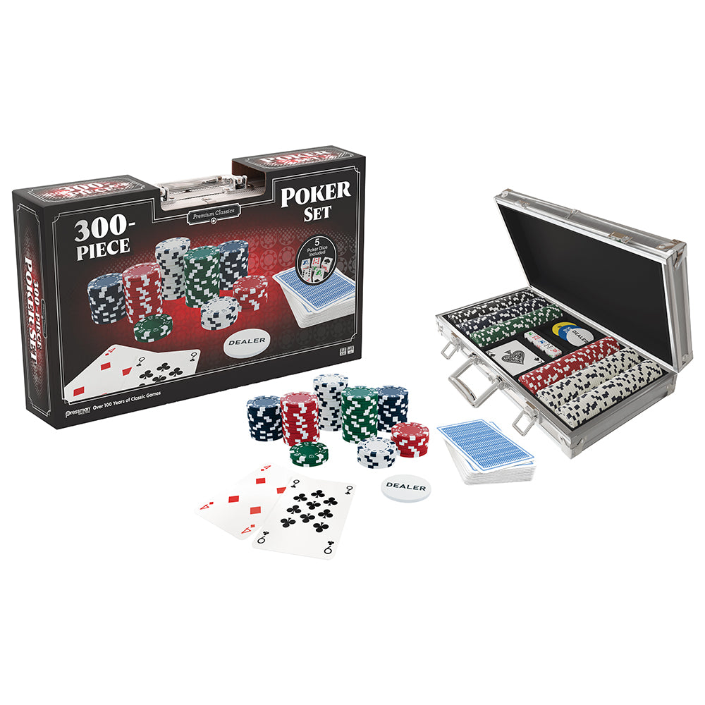 Premium Classics - 300pcs Poker Chip set - Set cu 300 jetoane de