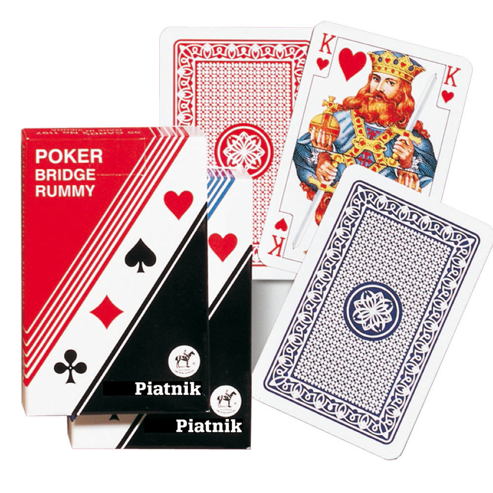 Imagine Carti de joc Poker, Bridge, Rummy - Piatnik