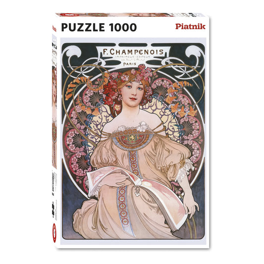 Puzzle Piatnik, Dreams - Alphonse Mucha, 1000 piese